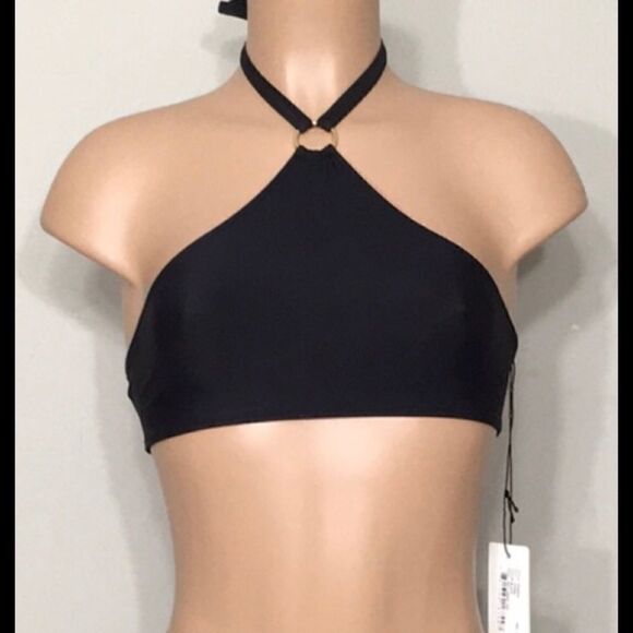 Rachel Pally black high neck bikini top. NWT - Picture 4 of 5